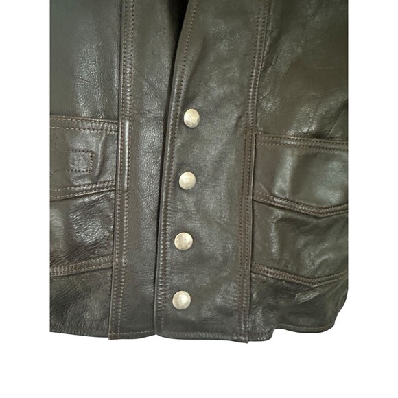 Vintage Harley-Davidson AMF Leather Vest Men’s M - Picture 11 of 15